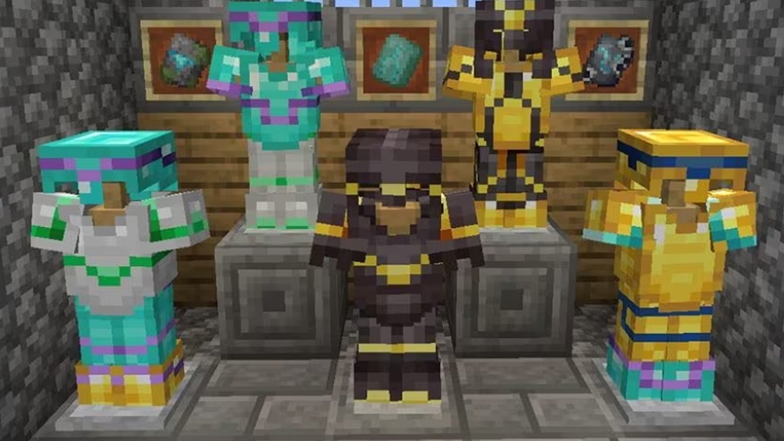 Minecraft armour customisation being tested on PC
